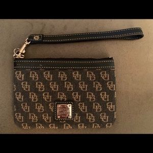 Dooney & Bourke Canvas Zip Top Wristlet